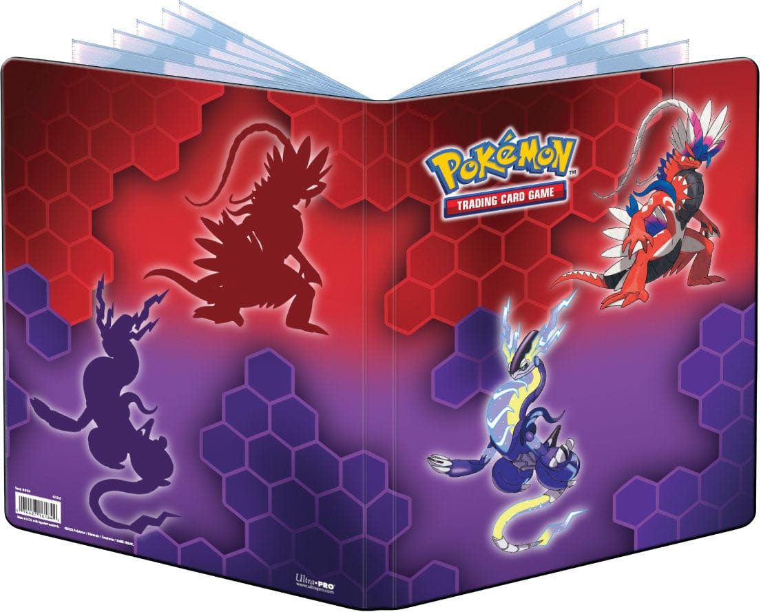 AGD Game Supplies > Card Binders Pokemon TCG: Koraidon & Miraidon 9-Pocket Portfolio 074427161842 UPI 16184