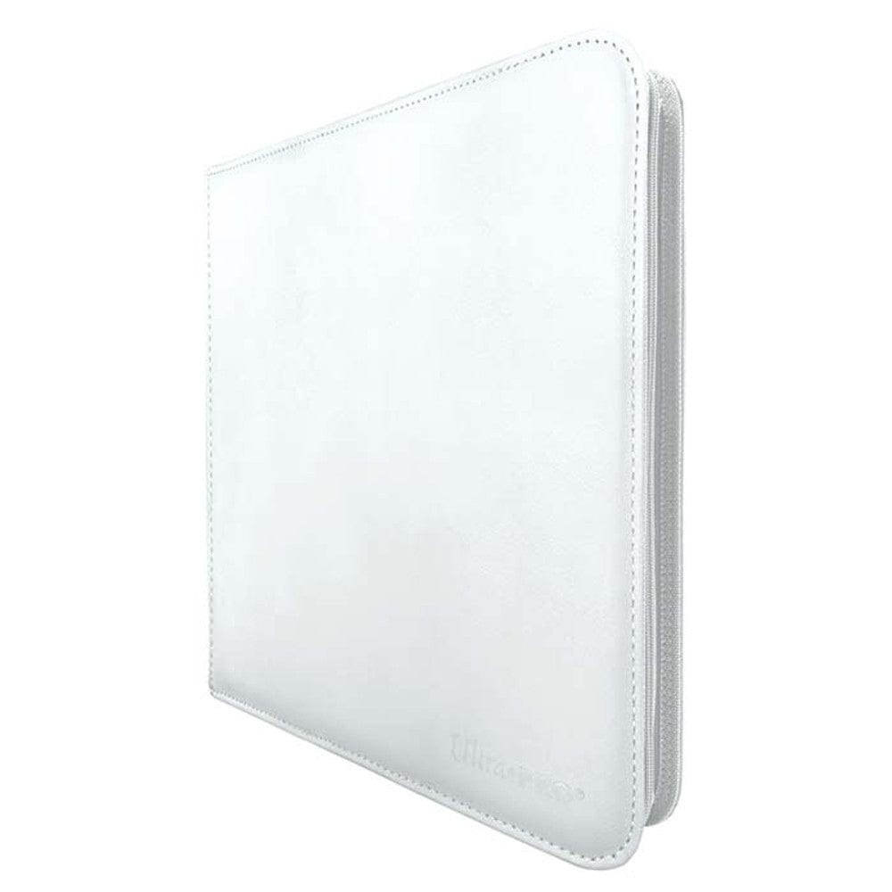 Vivid 9-Pocket Zippered PRO-Binder: White Vivid 9-Pocket Zippered PRO-Binder: White