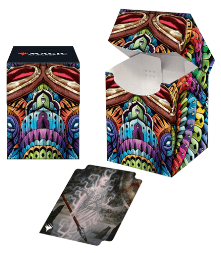 AGD Game Supplies > Card Boxes Magic the Gathering CCG: The Lost Caverns of Ixalan 100+ Deck Box v1 074427381684 UPI 38168