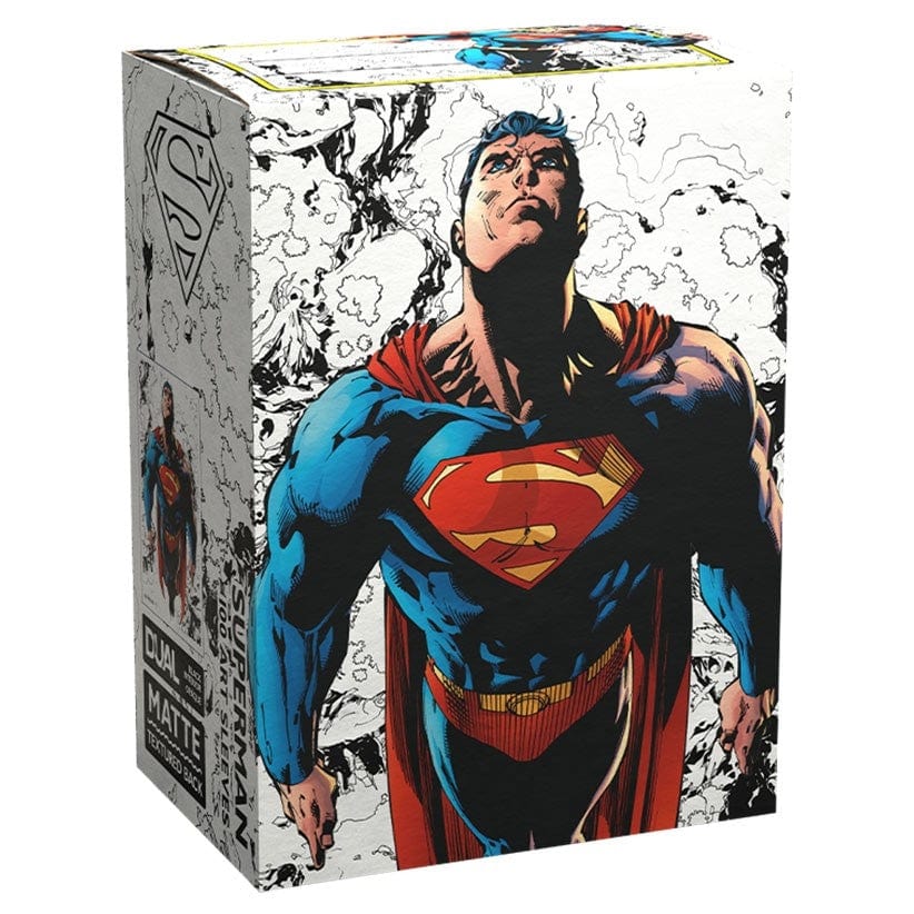 AGD Game Supplies > Card Sleeves Dragon Shields: (100) Matte Dual Art - Superman Core (Full Color Variant) 5706569160852 ATM 16085