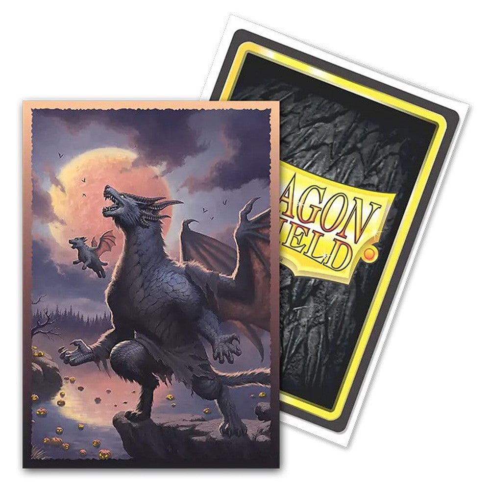 Dragon Shield - Halloween 2023 - Brushed Art Sleeves - Japanese Size Dragon Shield - Halloween 2023 - Brushed Art Sleeves - Japanese Size