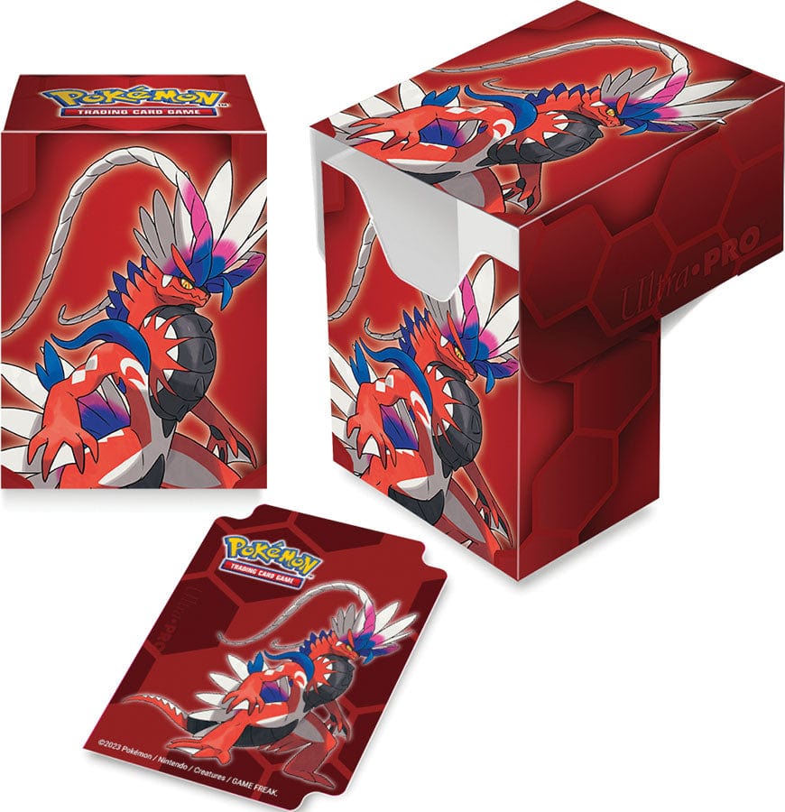 AGD Game Supplies > Card Sleeves Pokemon TCG: Koraidon Full View Deck Box 074427161873 UPI 16187