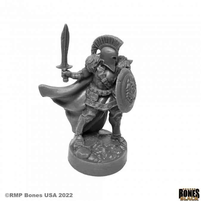 AGD Miniatures > Reaper Reaper: Bones Black - Jaxon, Greek Warrior 762486441691 RPR 44169