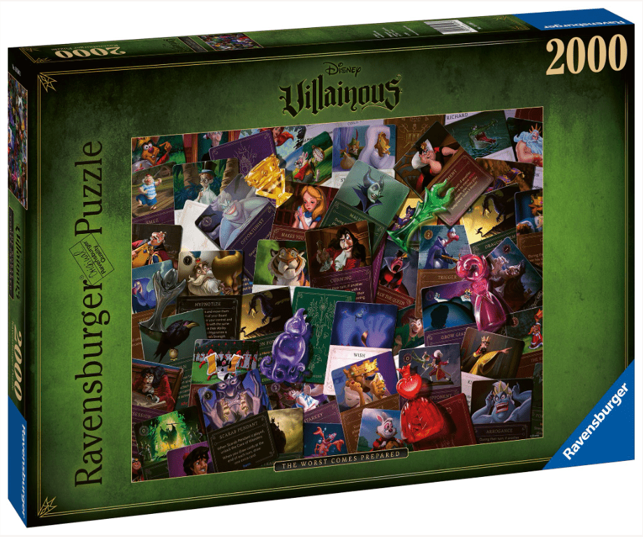 AGD Puzzles > Jigsaw Puzzles Disney Villainous: All Villains 2000pc Puzzle 4005556165063 RVN 16506