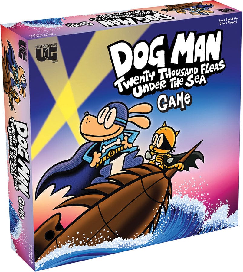 AGD Board Games > Large Box Games Dog Man: 20K Fleas Under the Sea Game 794764070132 UNI 7013