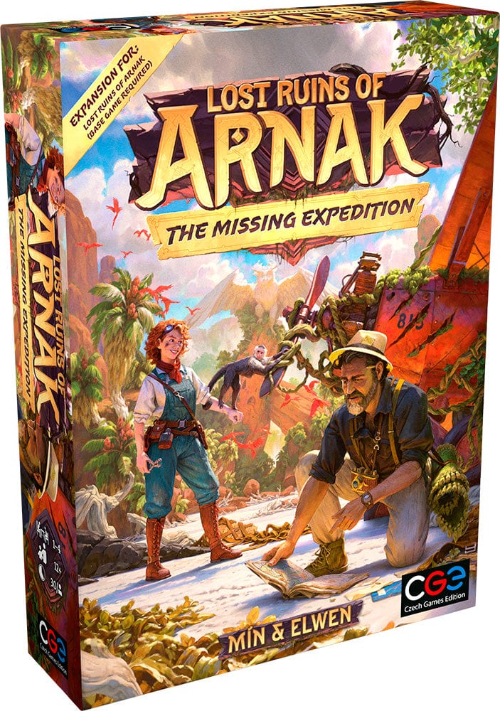 AGD Board Games > Large Box Games Lost Ruins of Arnak: The Missing Expedition 8594156310677 CGE 00067