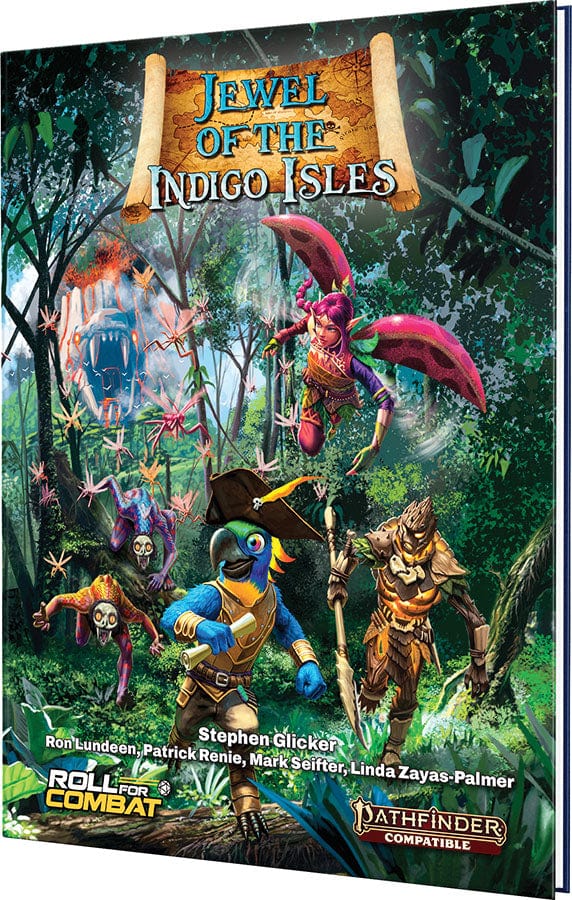 AGD Tabletop Games > Role-Playing Games Battlezoo: Jewel of the Indigo Isles (Pathfinder 2E) 9781737460961 RFC 23040