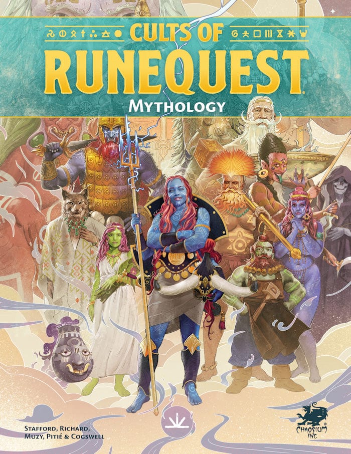 AGD Tabletop Games > Role-Playing Games Cults of RuneQuest: Mythology 9781568824659 CHA 4041-H