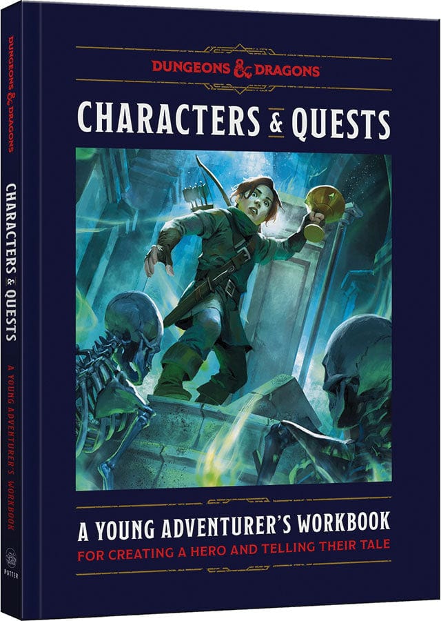 AGD Tabletop Games > Role-Playing Games Dungeons & Dragons RPG: A Young Adventurer`s Guide - Characters and Quests (Hardcover) 9780593577707 RHP 707