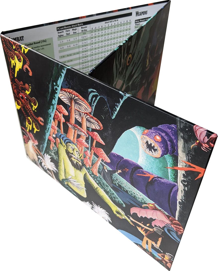 AGD Tabletop Games > Role-Playing Games Old-School Essentials: Deluxe Referee's Screen 9783966570589 EFP 03004