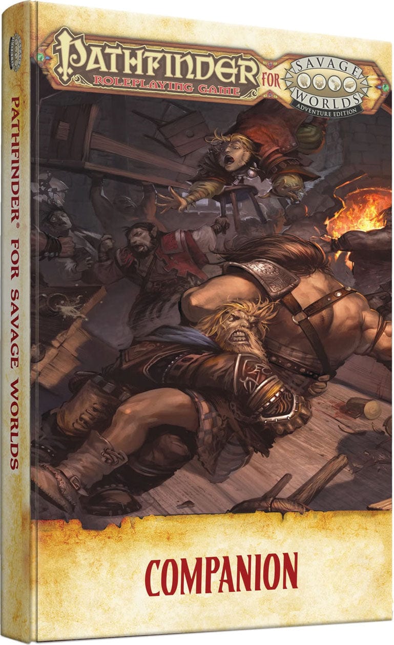 AGD Tabletop Games > Role-Playing Games Pathfinder for Savage Worlds RPG: Companion 9781950082667 S2P 11503