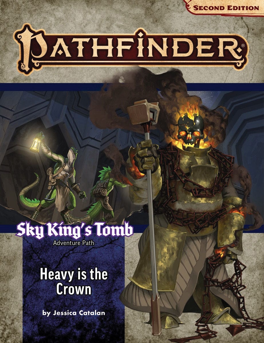 AGD Tabletop Games > Role-Playing Games Pathfinder RPG: Adventure Path - Sky King`s Tomb Part 3 of 3 - Heavy is the Crown (P2) 9781640785380 PZO 90195