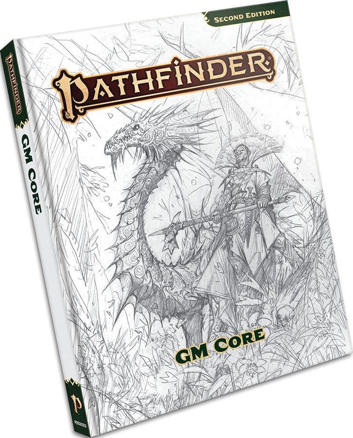 AGD Tabletop Games > Role-Playing Games Pathfinder RPG: GM Core Rulebook Hardcover (Sketch Cover Edition) (P2) 9781640785595 PZO 12002-SK