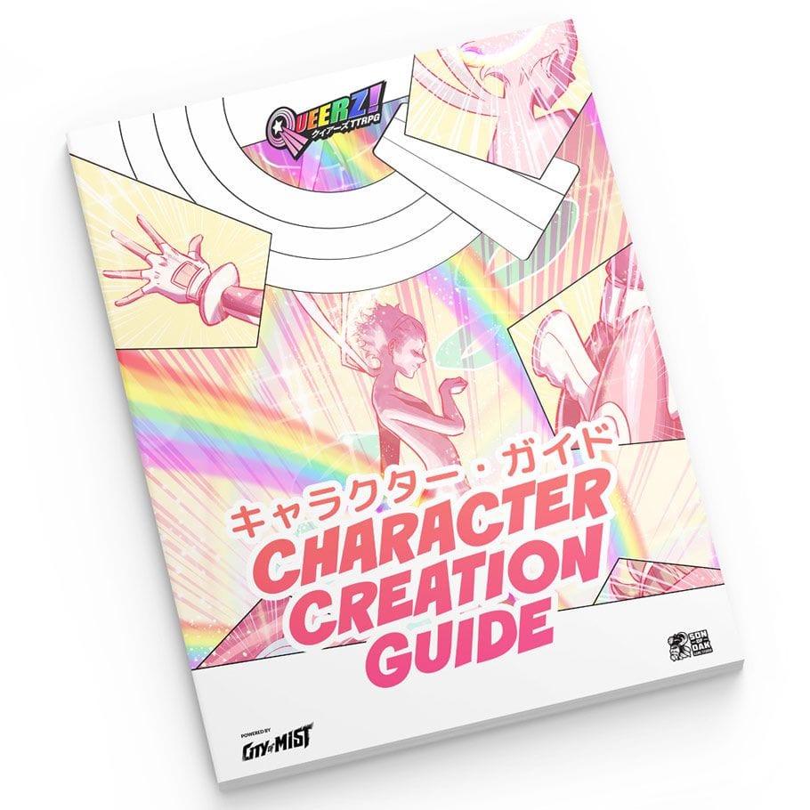 AGD Tabletop Games > Role-Playing Games Queerz! RPG - Character Creator Guide 850045690045 GGD JPG711