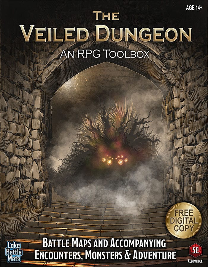 AGD Tabletop Games > Role-Playing Games RPG Toolbox: The Veiled Dungeon 5060703680478 LBM 039