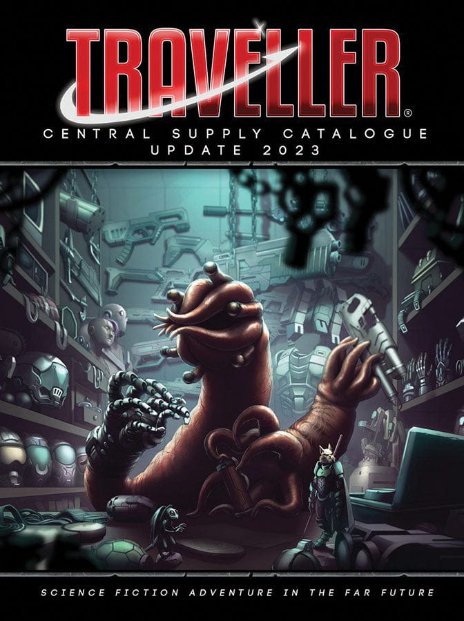AGD Tabletop Games > Role-Playing Games Traveller RPG: Central Supply Catalogue Update 2023 9781913076887 MGP 40095
