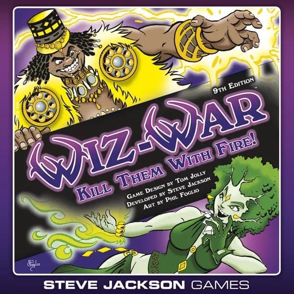 AGD Board Games > Small Box Games Wiz-War: 9th Edition 080742096233 SJG 1751