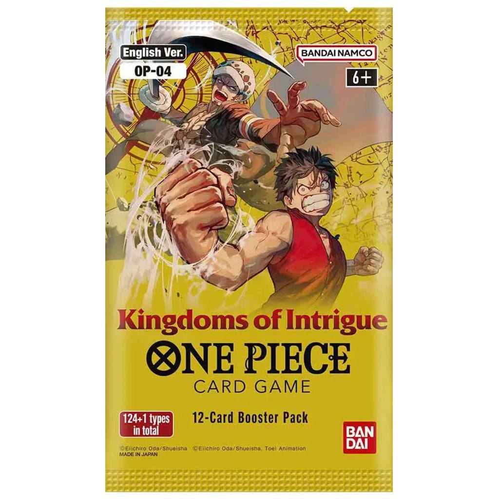 AGD Trading Card Games One Piece TCG: Kingdoms of Intrigue Booster Pack 810059781986