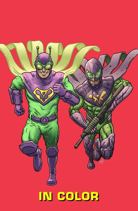 Ahoy Comic Books > Incentives WRONG EARTH DEAD RINGERS #1 (OF 5) CVR B 3 COPY FELIPE SOBREIRO UNLOCK VAR '85647000800401521 0124AH341