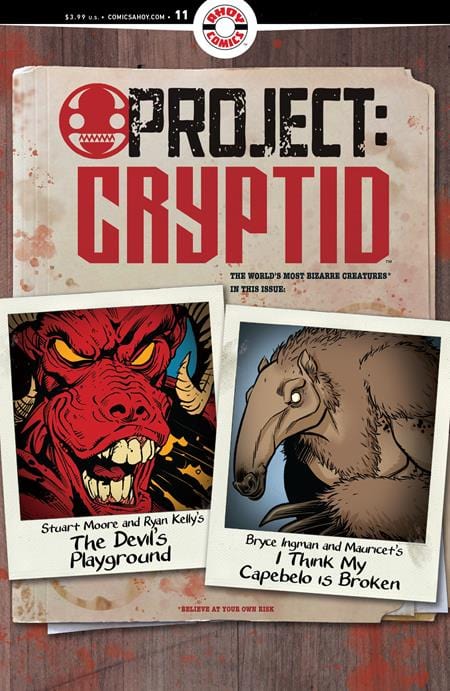 Ahoy Comic Books PROJECT CRYPTID #11 (OF 12) (MR) 85647000832501111 0524AH400