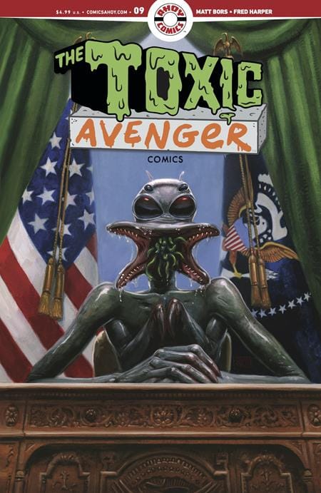 Ahoy Comic Books TOXIC AVENGER COMICS #9 (MR) 85647000837001411 0126AH0518