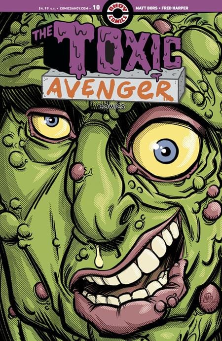 Ahoy Comics Comic Books TOXIC AVENGER COMICS #10 CVR B 3 COPY MAURICET UNLOCK VAR (MR) 85647000837001521 0326AH0452