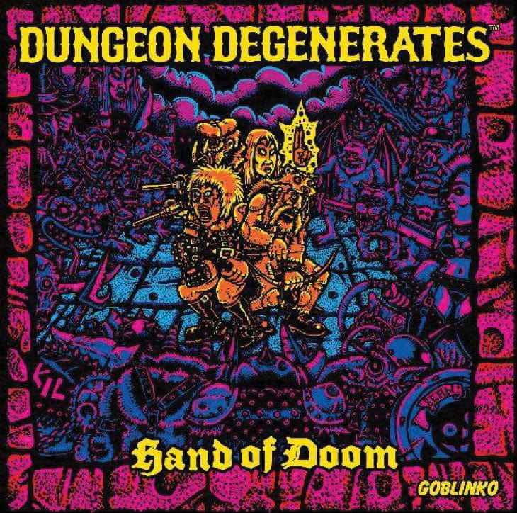 Goblinko Games Board Games > Large Box Games Dungeon Degenerates: Hand of Doom 197644067886 GOBDD002