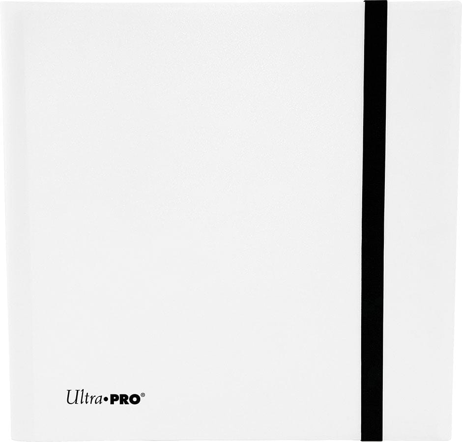 Ultra Pro Game Supplies > Card Binders Ultra Pro: 12-Pocket Eclipse PRO-Binder - Arctic White 074427161514 UPI16151