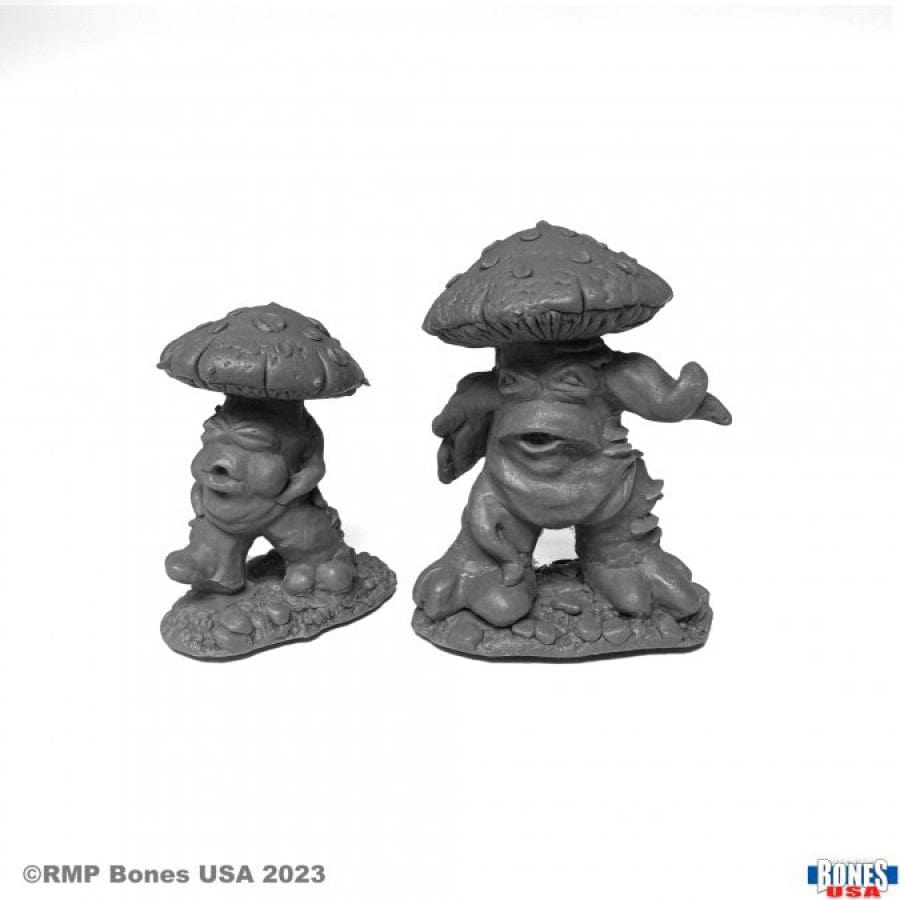 Alliance Games Distribution Miniatures > Reaper Bones Legends: Mushroom Men (2) 762486301155 RPR 30115