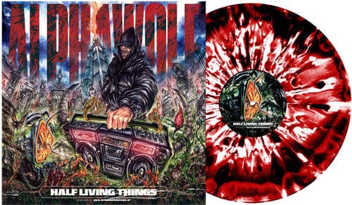 Alpha Wolf Music > Vinyl Records Alpha Wolf - Half Living Things - Red Black & White Corona (Red, Black, White, Colorized) 4065629720773 SRRT72077.1