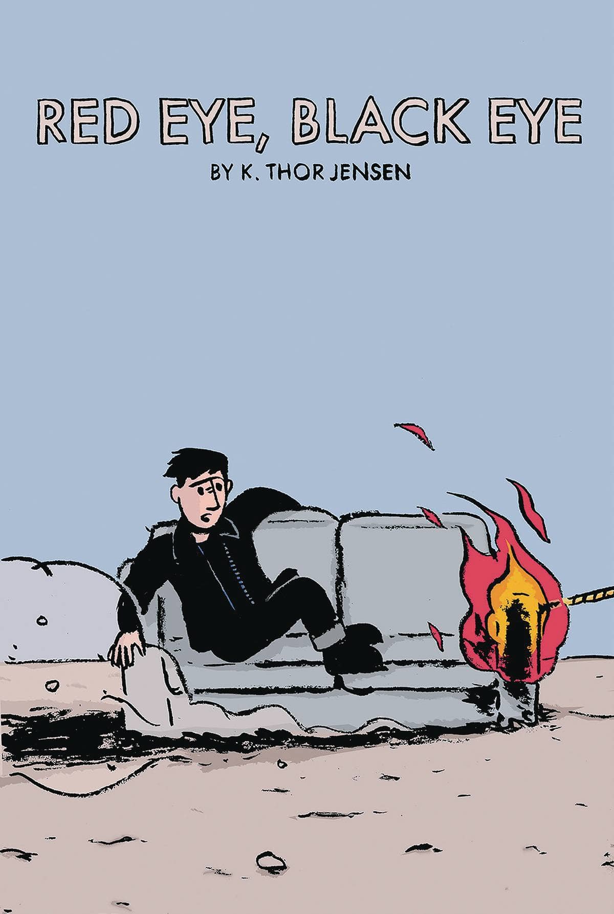 ALTERNATIVE COMICS Graphic Novel RED EYE BLACK EYE GN (MR) 9781891867996 NOV063235