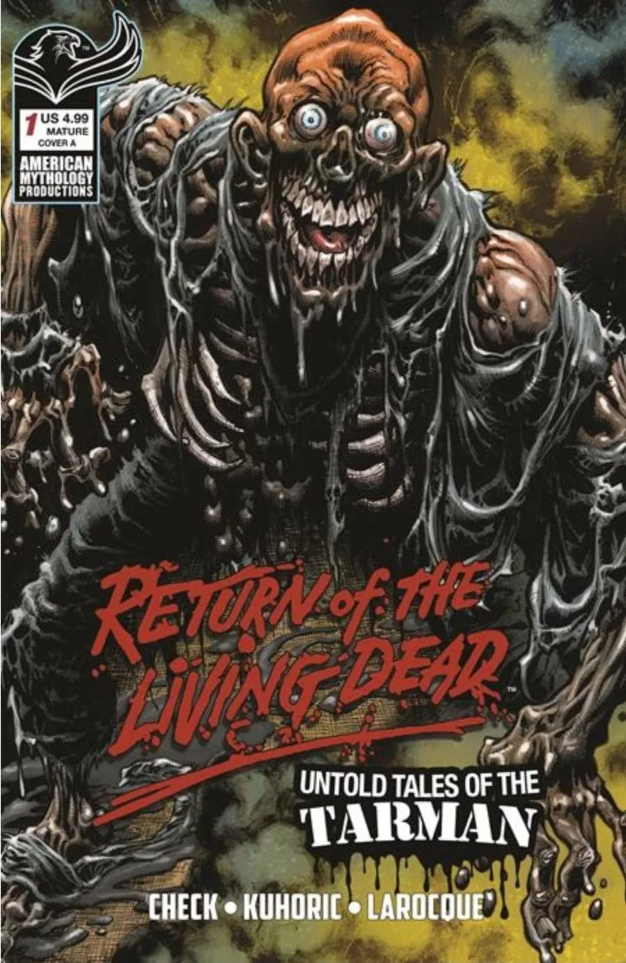 AMERICAN MYTHOLOGY PRODUCTIONS Comic Books RETURN LIVING DEAD UNTOLD TALES OF THE TARMAN #1 CVR A 85609100697700111