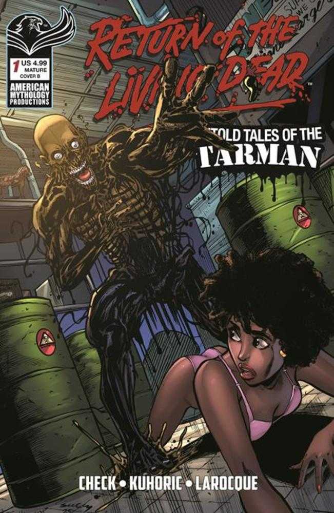 AMERICAN MYTHOLOGY PRODUCTIONS Comic Books RETURN LIVING DEAD UNTOLD TALES OF THE TARMAN #1 CVR B TIM SEELEY VAR 85609100697700121