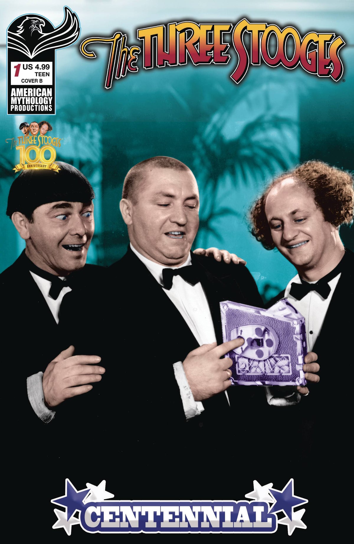 AMERICAN MYTHOLOGY PRODUCTIONS Graphic Novel THE THREE STOOGES TP VOL 01 9781945205064 DEC161200