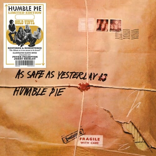 Amplified Media Services, LLC Music > Vinyl Records Humble Pie - As Safe as Yesterday Is (Colored Vinyl, Gold, Limited Edition, Numbered, Reissue) 5060915240262 NCEQ250.1