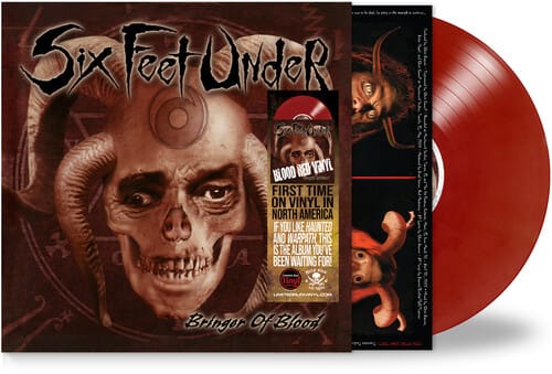 Amplified Media Services, LLC Music > Vinyl Records Six Feet Under - Bringer of Blood (Parental Advisory Explicit Lyrics, Colored Vinyl, Red, Limited Edition) 732131699517 BRUA1754.1
