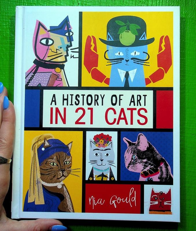 Andrews McMeel Publishing Books > Art & Gifts > Pets A History of Art in 21 Cats - Book 9781524851491 MC-24176