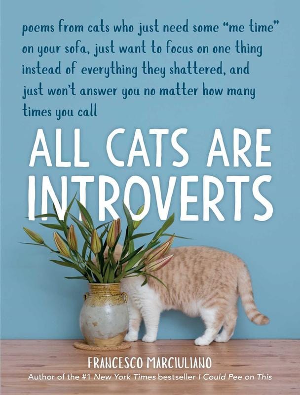 Andrews McMeel Publishing Books > Art & Gifts > Pets All Cats Are Introverts - Hardcover 9781449495633 MC-24170