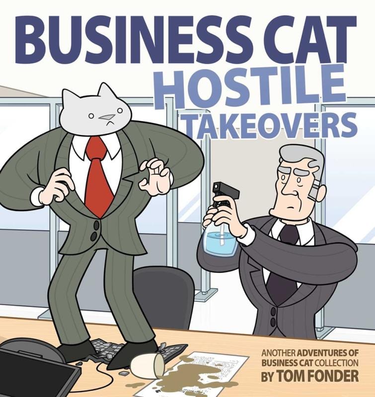 Andrews McMeel Publishing Books > Art & Gifts > Pets Business Cat: Hostile Takeovers - Paperback 9781524850814 MC-42946