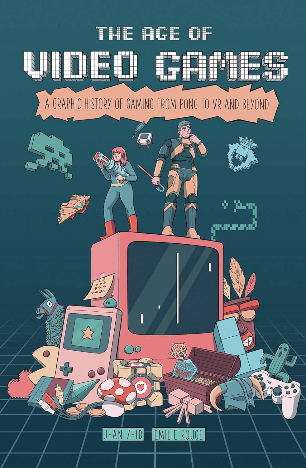 Andrews McMeel Publishing Graphic Novel AGE OF VIDEO GAMES GRAPHIC HISTORY OF GAMING GN 9798881601539 MAY251039