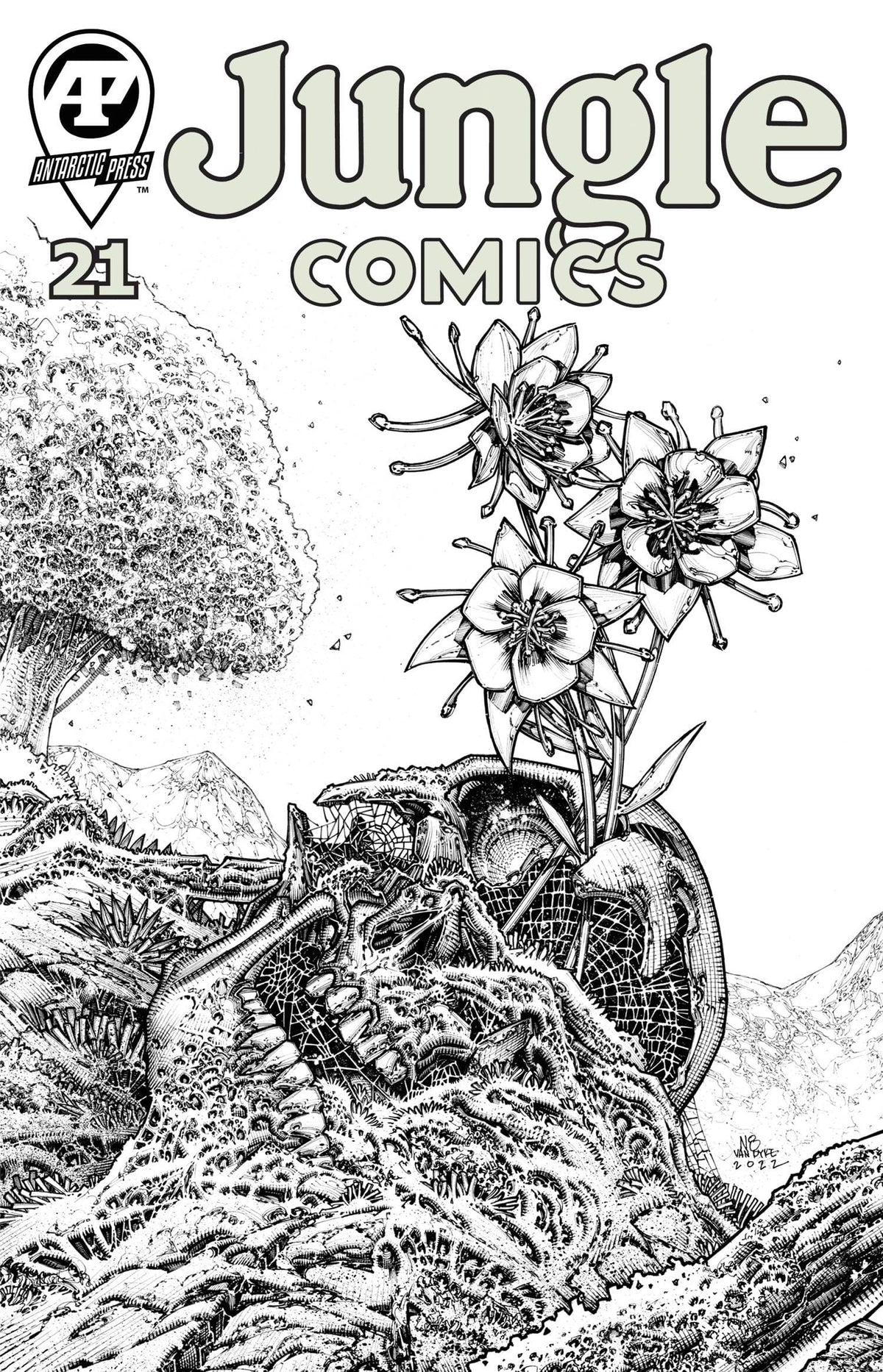 Antarctic Press Comic Books JUNGLE COMICS #21 (C: 0-1-1) 61072110010302111 JUL231374