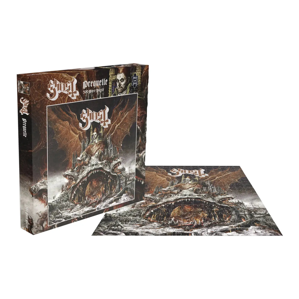 AQUARIUS, GAMAGO, ICUP, & ROCK SAWS by NMR Brands Puzzles > Jigsaw Puzzles Ghost - Prequelle (500 Piece Jigsaw Puzzle) 803343251586 RSAW052PZ
