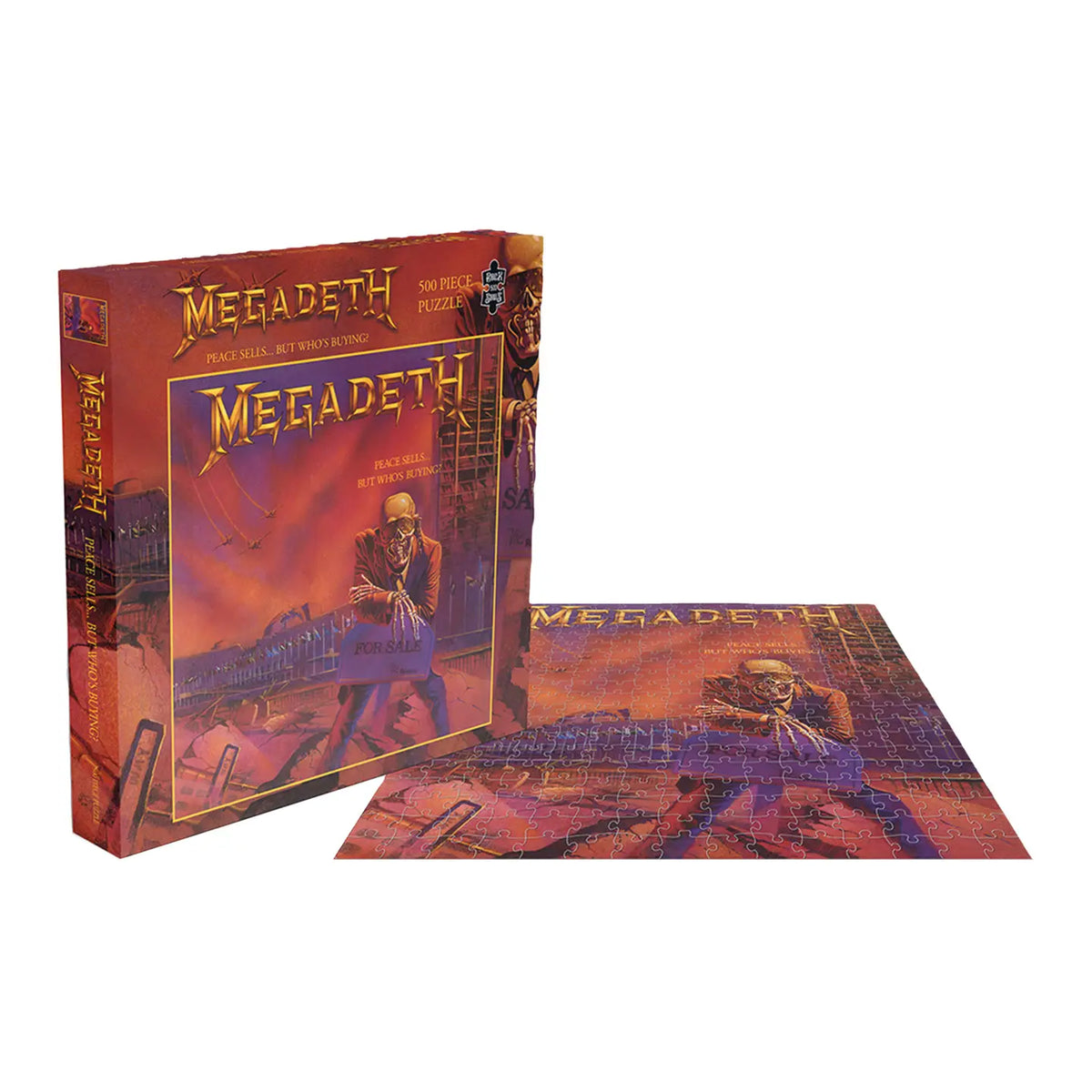 AQUARIUS, GAMAGO, ICUP, & ROCK SAWS by NMR Brands Puzzles > Jigsaw Puzzles Megadeth - Peace Sells… But Who's Buying? (500 Piece Jigsaw Puzzle) 803343262230 RSAW112PZ