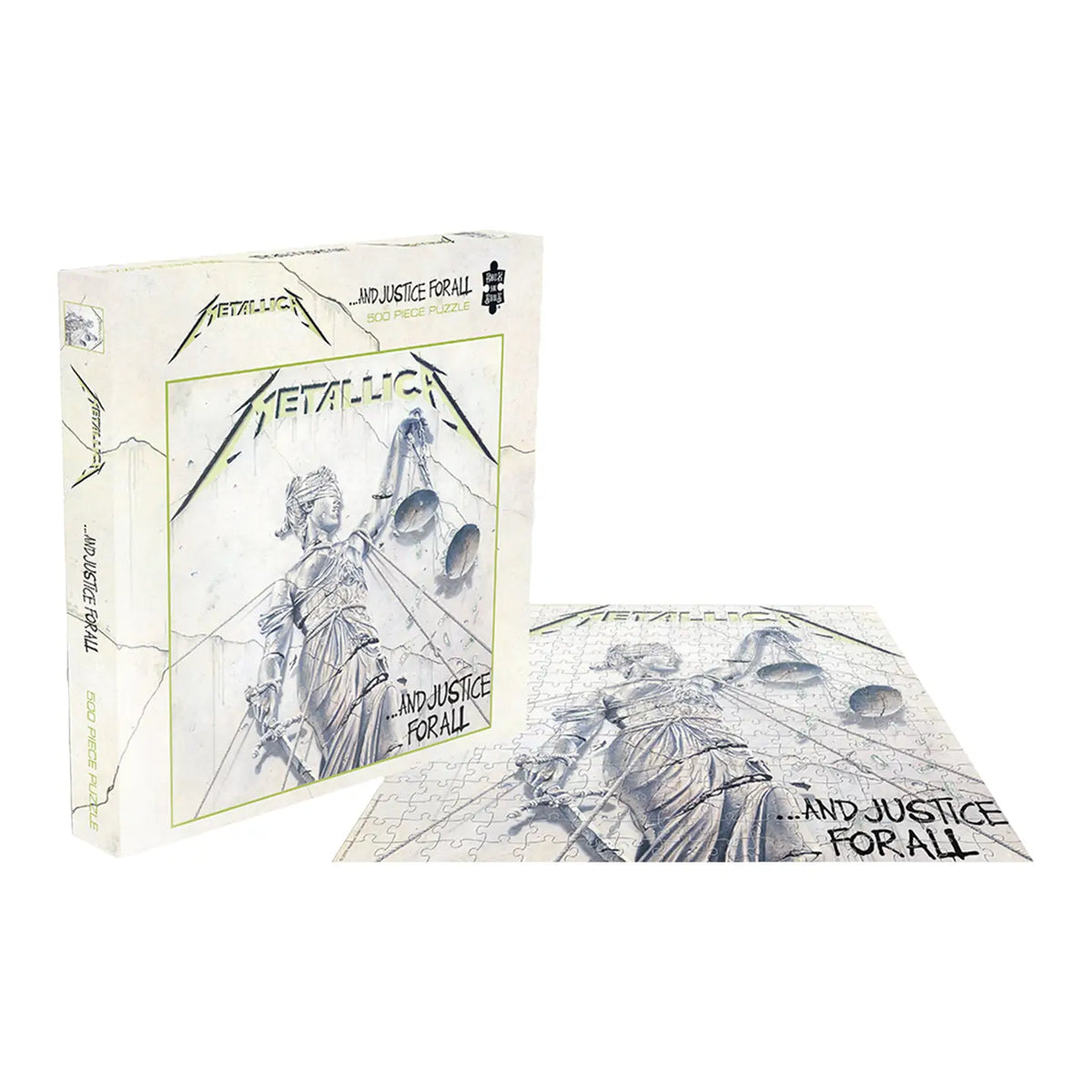 AQUARIUS, GAMAGO, ICUP, & ROCK SAWS by NMR Brands Puzzles > Jigsaw Puzzles Metallica - & Justice For All (500 Piece Jigsaw Puzzle) 803343234480 RSAW017PZ