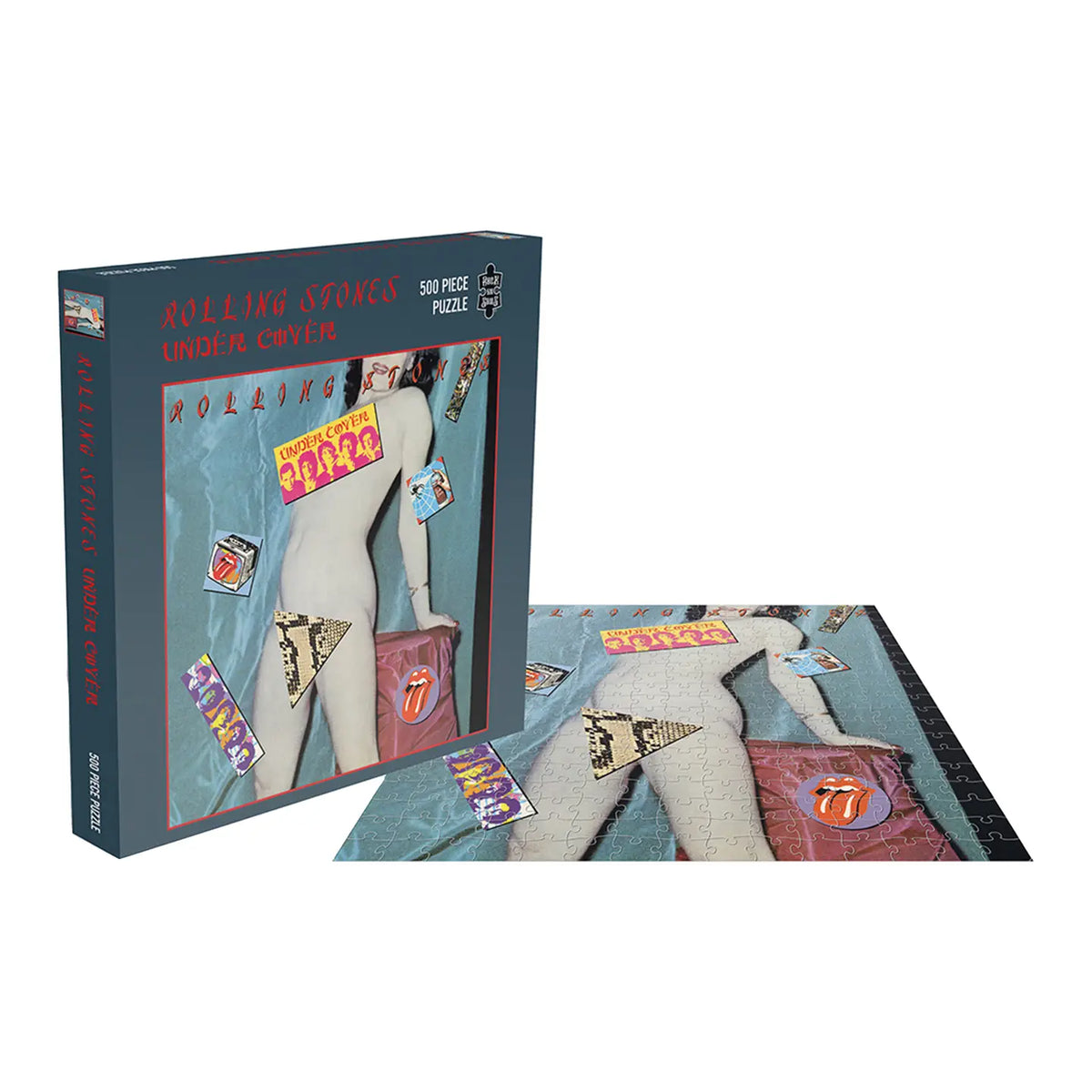 AQUARIUS, GAMAGO, ICUP, & ROCK SAWS by NMR Brands Puzzles > Jigsaw Puzzles Rolling Stones - Undercover (500 Piece Jigsaw Puzzle) 803343256574 RSAW079PZ