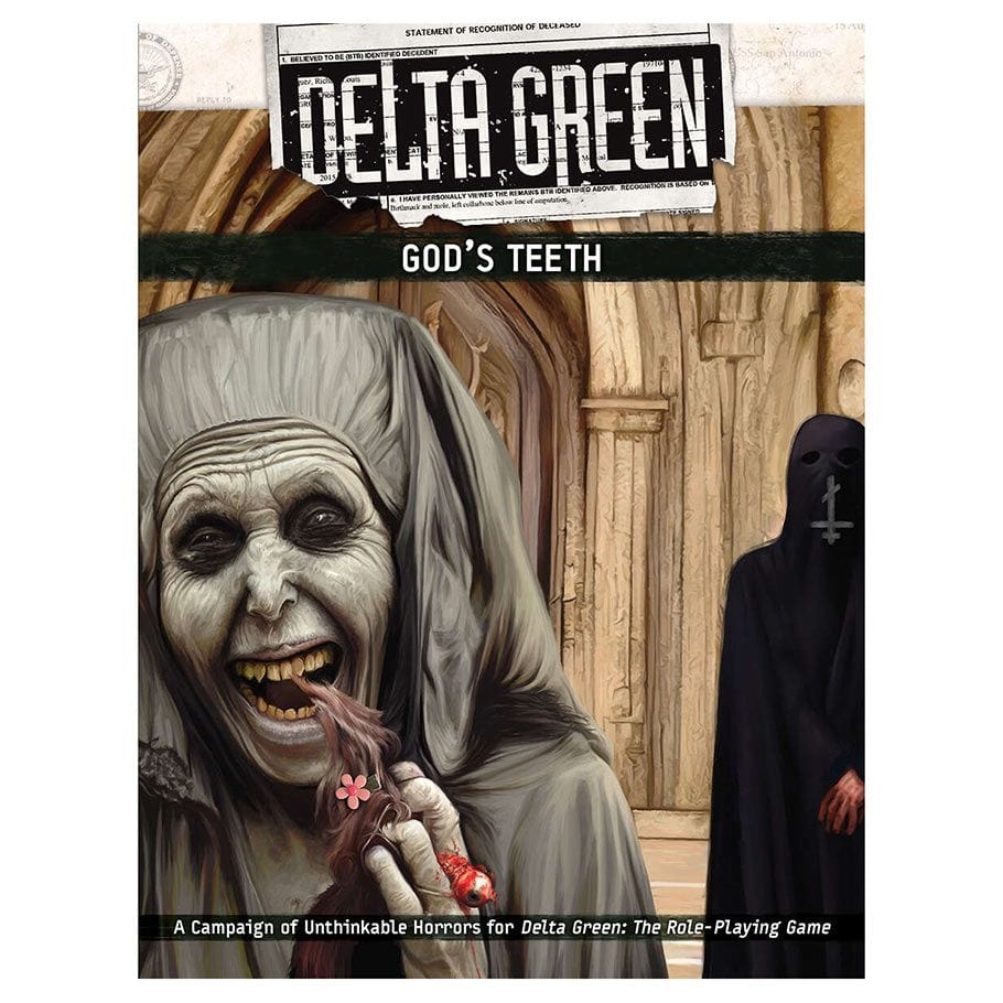 Arc Dream Publishing Tabletop Games > Role-Playing Games Delta Green: God’s Teeth 9781940410609 APU8123