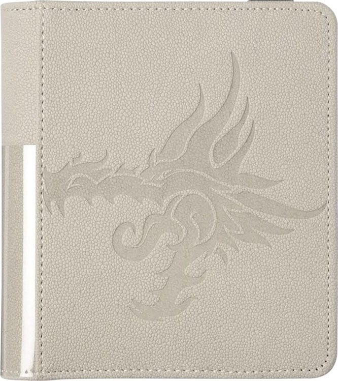 codex card sleeves Dragon Shield 80 Card Codex Portfolio, Ashen White