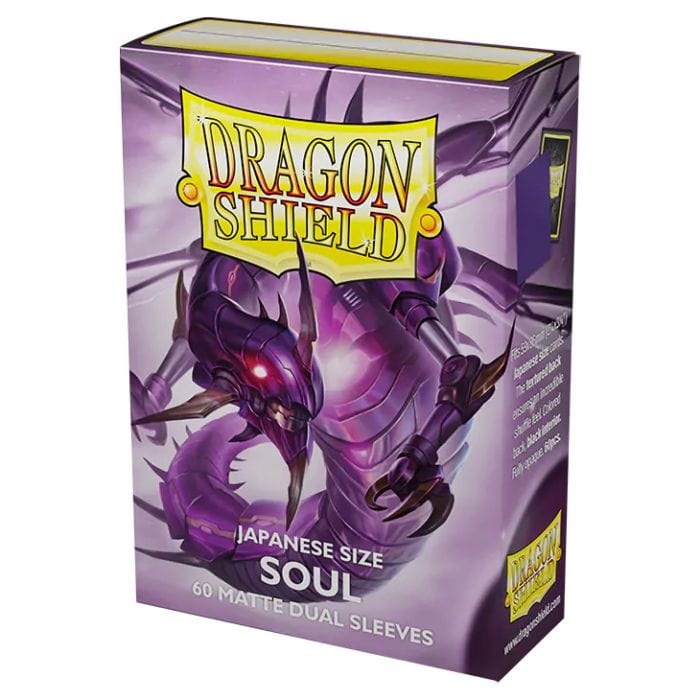 Arcane Tinmen Game Supplies > Card Sleeves Dragon Shield: Japanese Dual Matte Sleeves 60ct - Soul 5706569151621 ATM15162