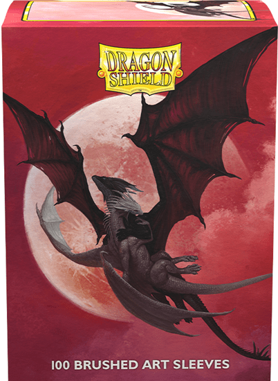 Dragon Shields: Brushed Art Sleeves 100ct - Valentines 2024 Dragon Shields: Brushed Art Sleeves 100ct - Valentines 2024
