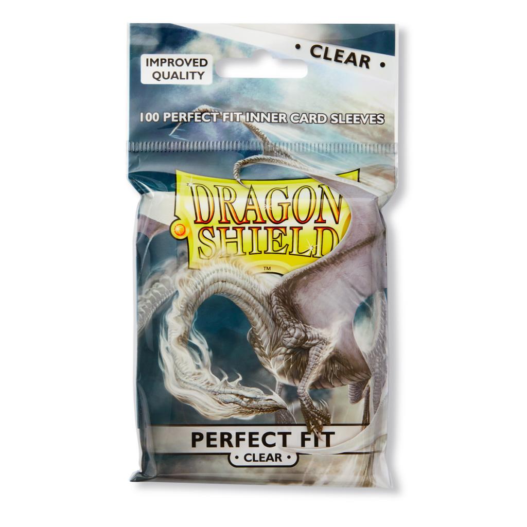 Arcane Tinmen Game Supplies > Card Sleeves Dragon Shields Perfect Fit: (100) Clear 5706569130015 ATM 13001